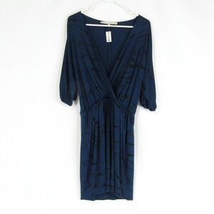 Blue ULLA JOHNSON blouson dress 6